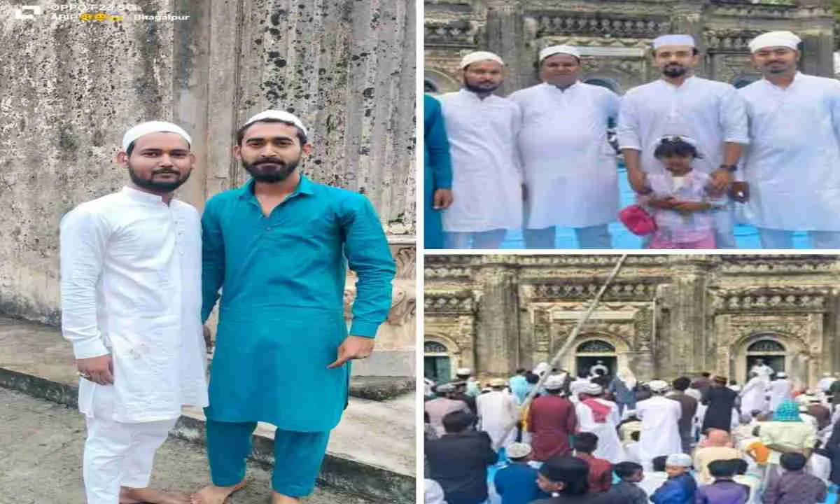 Sahebganj News : कोटालपोखर में धूमधाम से मनाई गई ईद-उल-फितर, छाया उल्लास