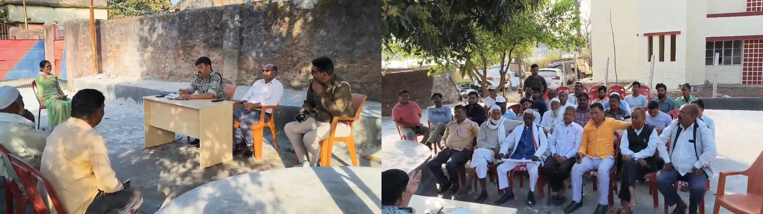 तीसरी में शांति समिति की बैठक, हुड़दंगियों को प्रशासन की सख्त चेतावनी