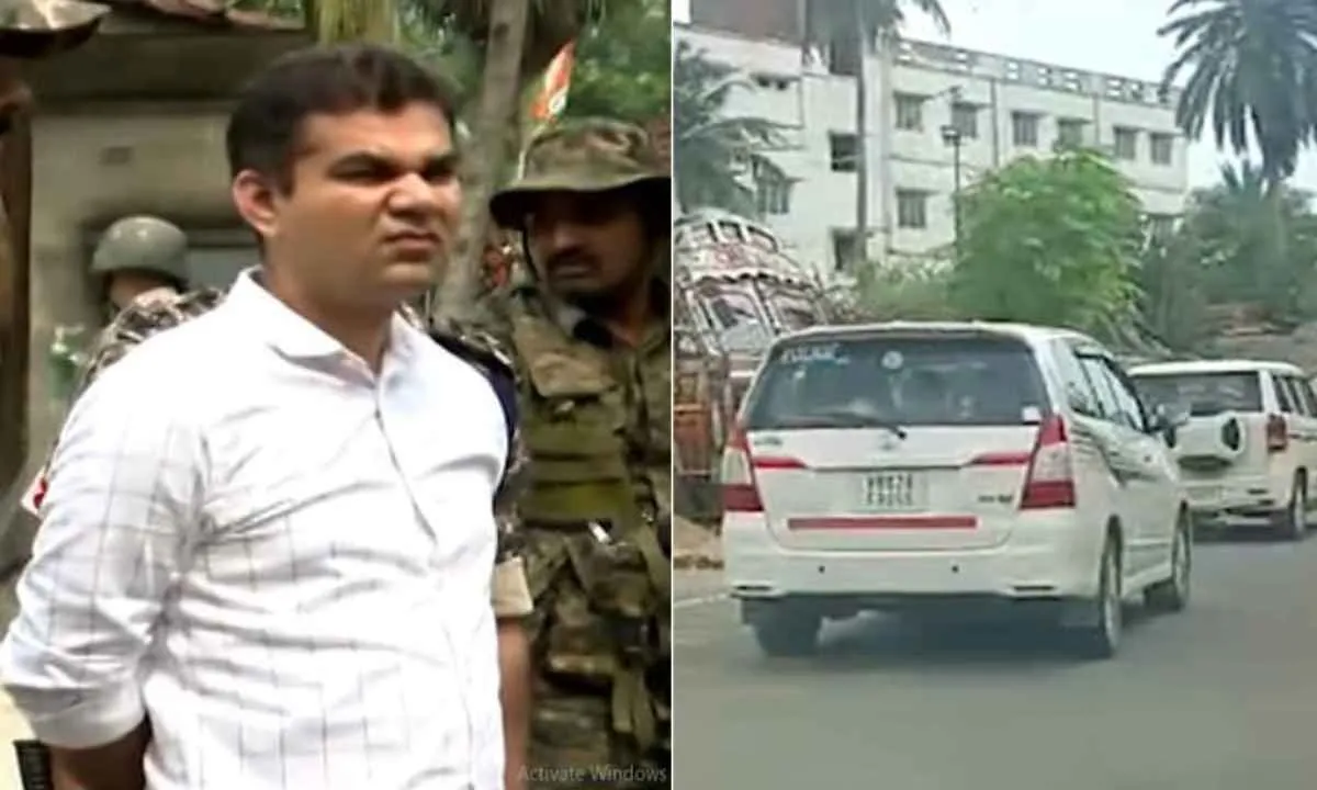 मतदान के दौरान एक्शन मोड में दिखे यूपी के ‘सिंघम’ अजय पाल शर्मा, दक्षिण 24 परगना में कड़ी सुरक्षा व्यवस्था