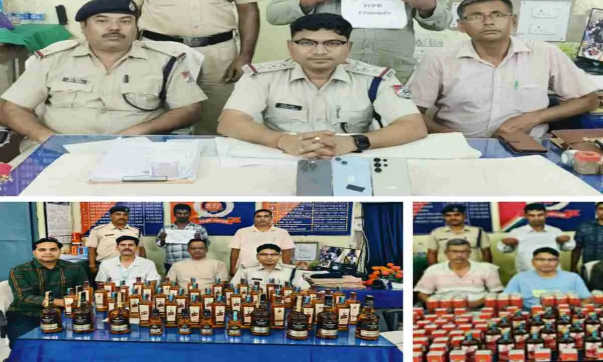 Sahebganj News: मालदा मंडल में RPF की बड़ी कार्रवाई, हथियार, शराब और चोरी के मोबाइल बरामद
