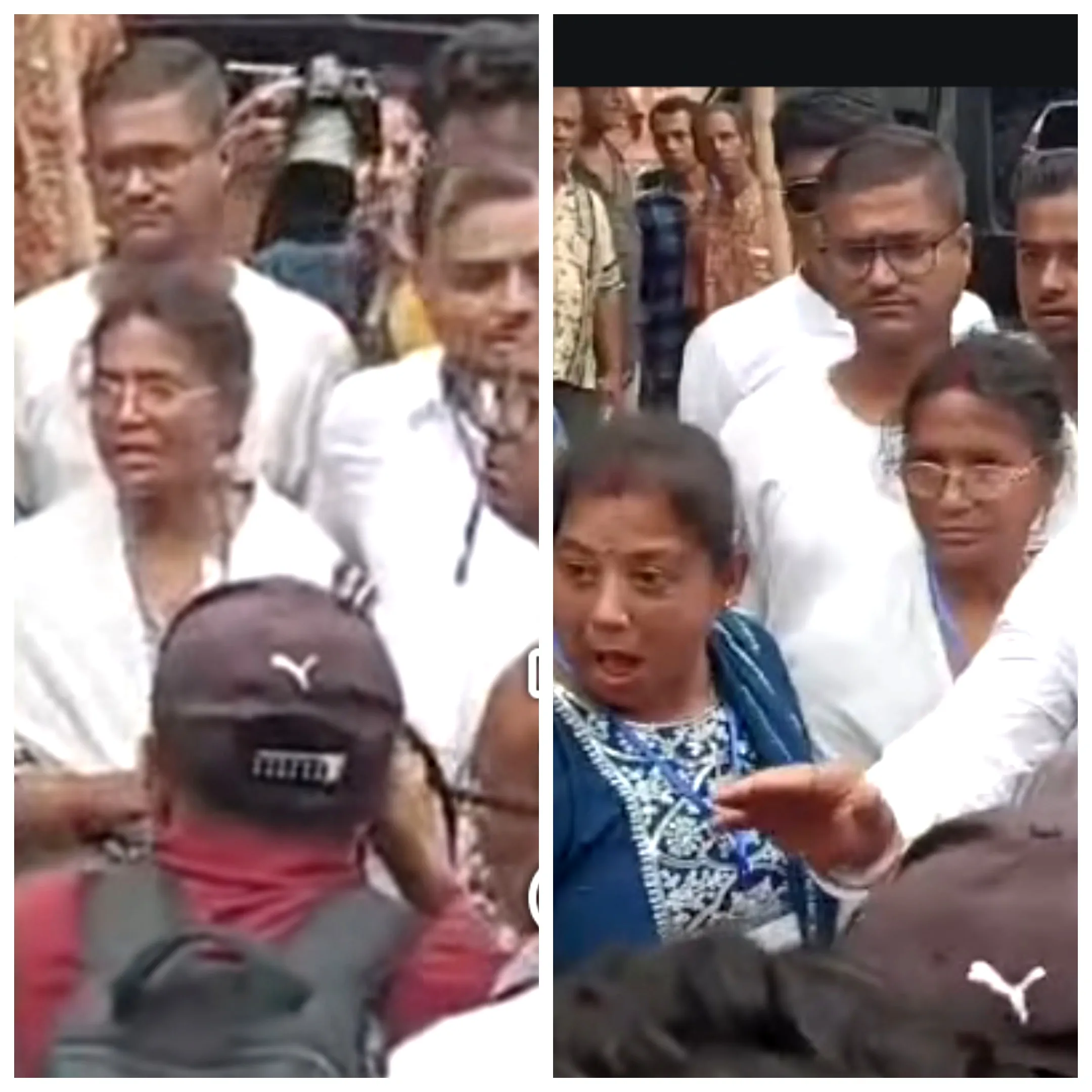 पानिहाटी में भाजपा प्रत्याशी रत्ना देवनाथ के खिलाफ ‘गो बैक’ के नारे, गाड़ी घेरकर किया विरोध