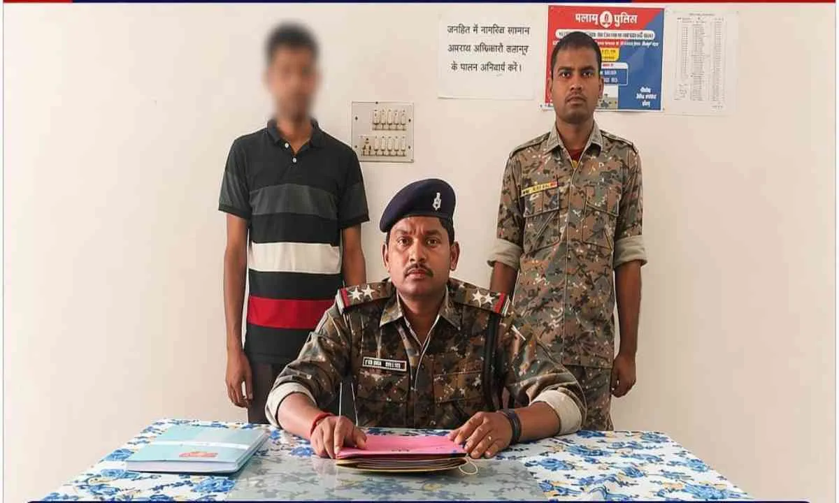 पलामू पुलिस की बड़ी कामयाबी: 1 साल से फरार हत्या आरोपी गिरफ्तार