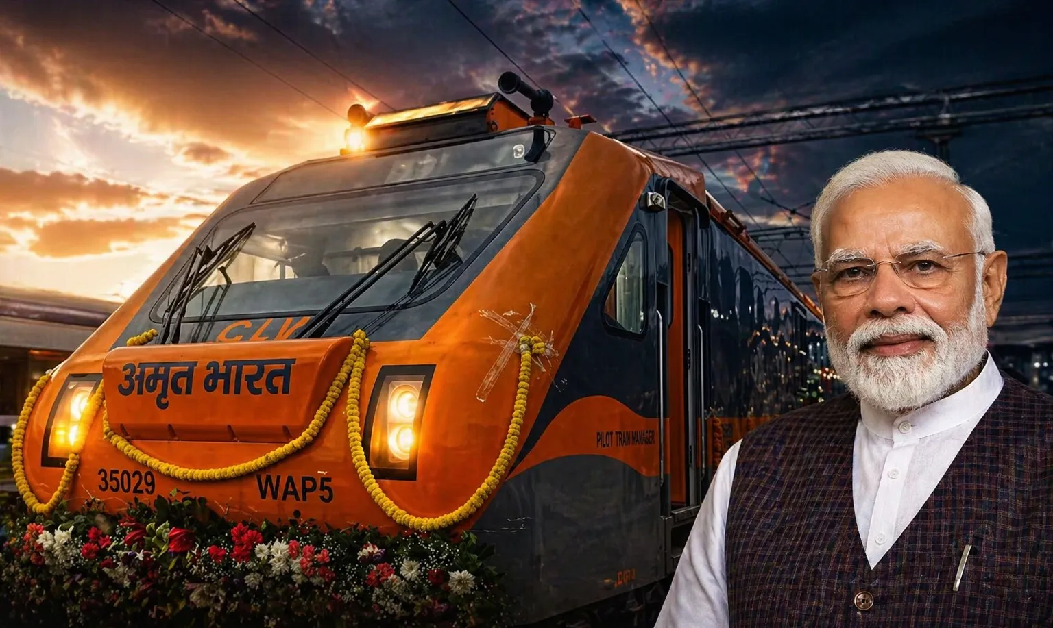 वाराणसी–पुणे और अयोध्या–मुंबई के बीच अमृत भारत एक्सप्रेस की शुरुआत, यात्रियों को मिलेगी सस्ती और सीधी सुविधा