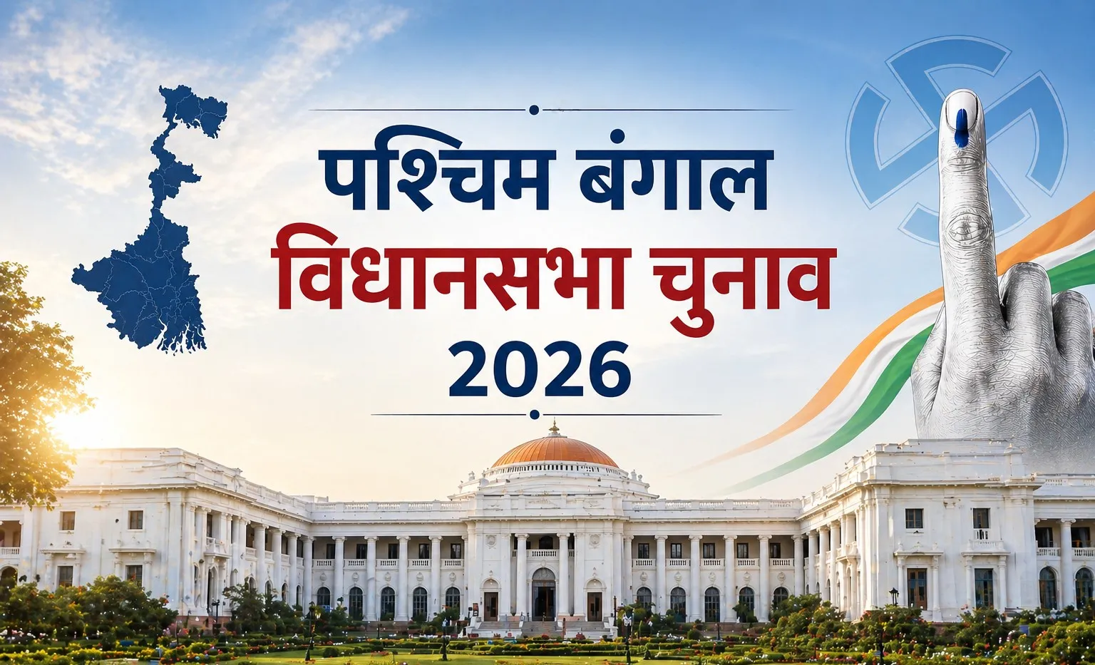 पश्चिम बंगाल विधानसभा चुनाव: छिटपुट हिंसा के बीच दोपहर 3 बजे तक 78.68% मतदान