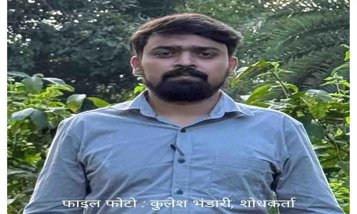 ग्रेनाइट जैवविविधता पर कुलेश भंडारी का शोध अंतरराष्ट्रीय मंच पर चयनित