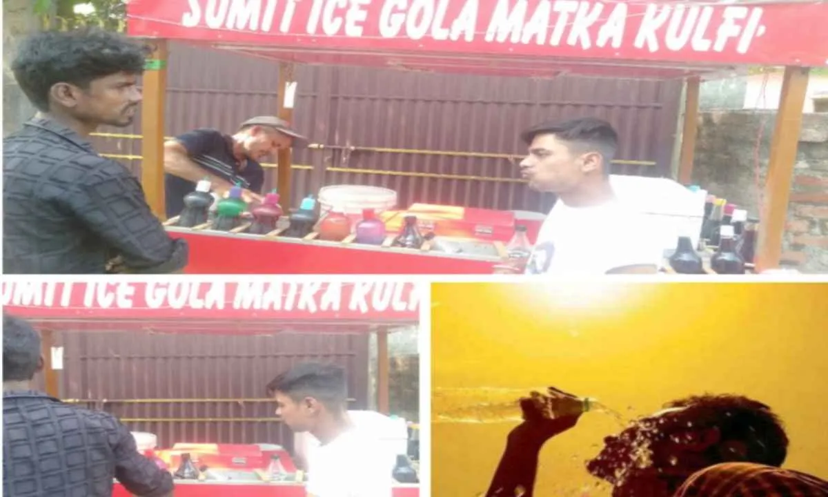 साहिबगंज में आग उगल रहा आसमान, पारा 40 पार, ठंडे पेय पदार्थों ने तोड़े रिकॉर्ड