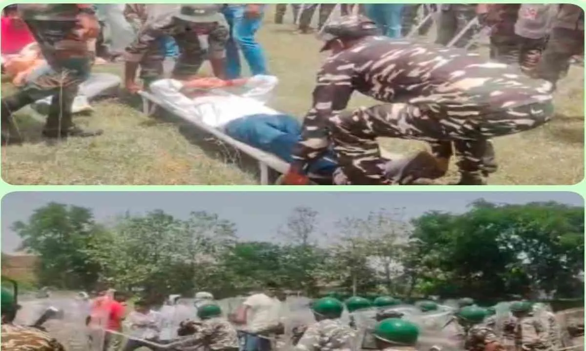 बकरीद को लेकर चतरा पुलिस अलर्ट, न्यू पुलिस लाइन में हुआ मॉक ड्रिल