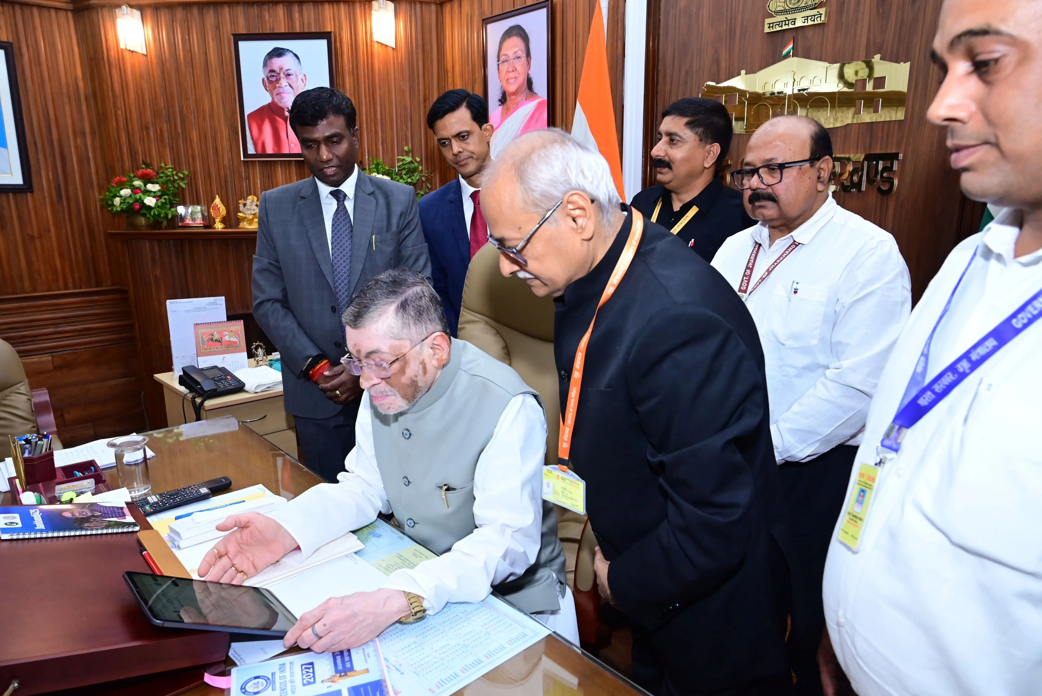 राज्यपाल संतोष गंगवार ने जनगणना-2027 के प्रथम चरण के तहत स्व-गणना प्रक्रिया का किया शुभारंभ  