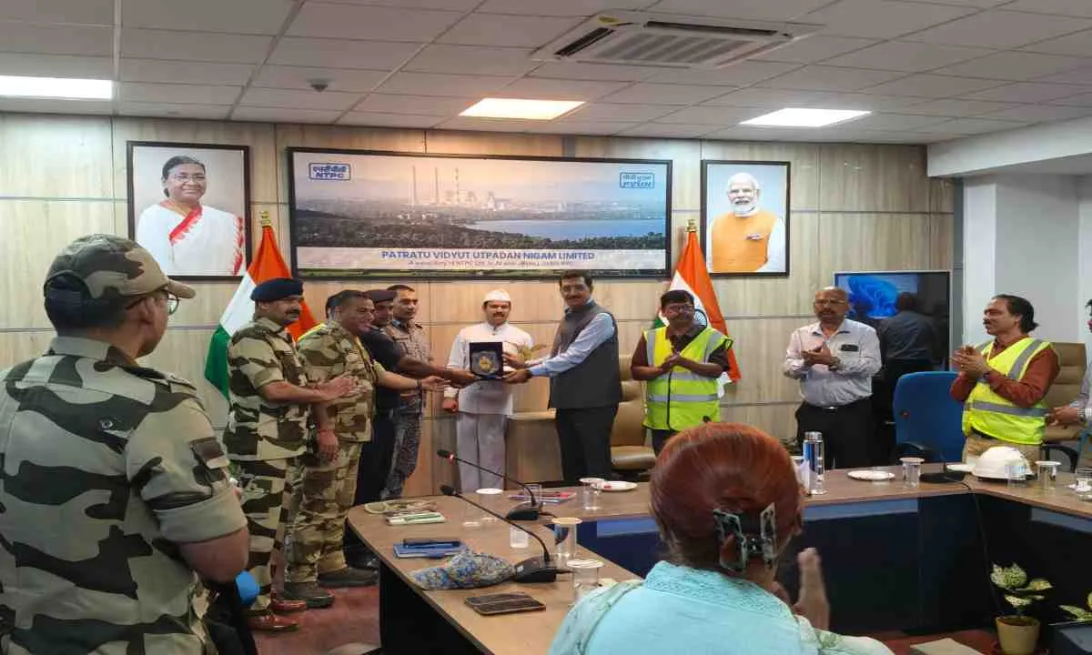 पीवीयूएनएल में अम्ल रिसाव पर मॉक ड्रिल आयोजित, CISF और NDRF ने दिखाई तत्परता