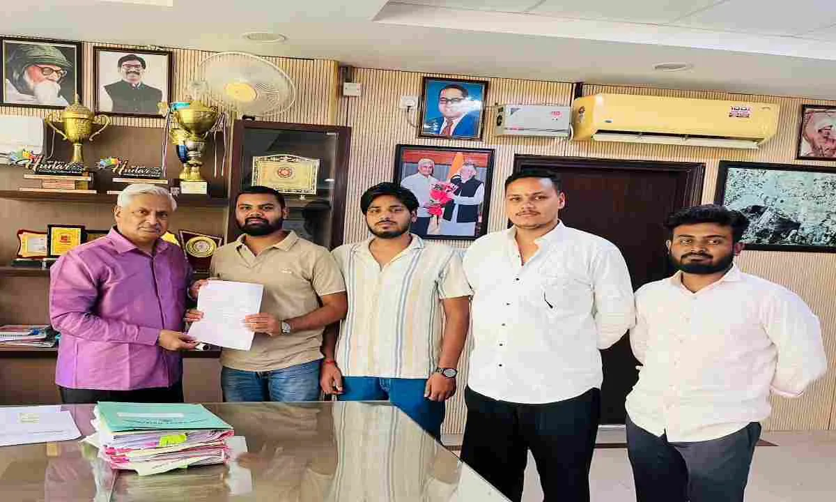 हजारीबाग में एनएसयूआई का बड़ा कदम, कुलपति से की छात्र समस्याओं पर वार्ता