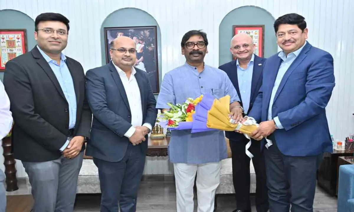 मुख्यमंत्री हेमन्त सोरेन से सीआईआई झारखंड प्रतिनिधिमंडल की मुलाकात, औद्योगिक विकास पर हुई चर्चा