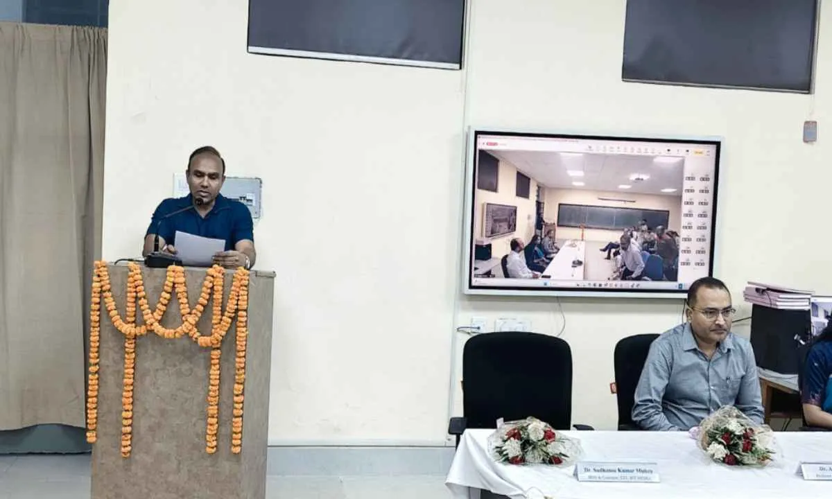 Ranchi News: बीआईटी मेसरा में स्मार्ट ऊर्जा प्रौद्योगिकी, इंटेलिजेंट कंट्रोल और ड्राइव्स पर एफडीपी का आयोजन