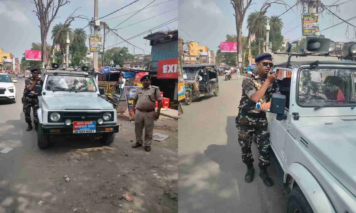 हजारीबाग में नो-पार्किंग के खिलाफ जागरूकता अभियान तेज, दो दिन बाद कटेगा चालान