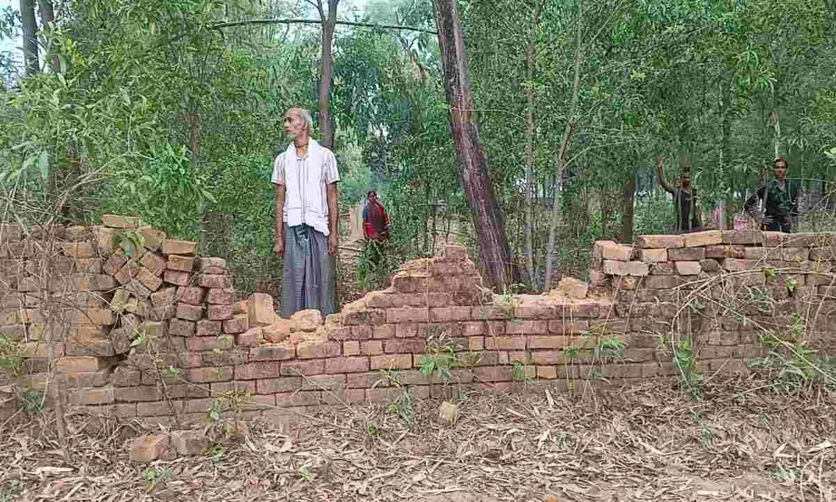 Giridih News: 30 हाथियों के झुंड ने किसानों की 8 एकड़ फसल रौंदी, घरों को पहुंचाया नुकसान