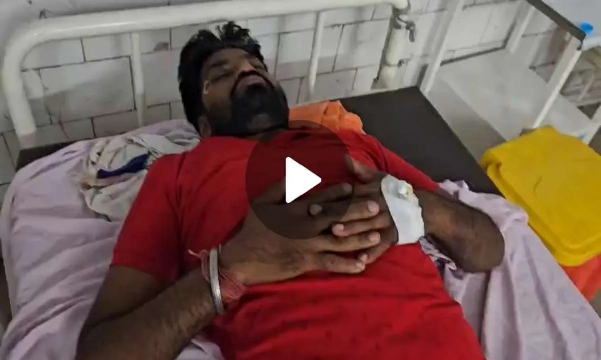 बीजेपी युवा मोर्चा जिलाध्यक्ष की दबंगई: शराब दुकान में घुसकर हंगामा, सेल्समैन को सड़क पर घसीटकर पीटा