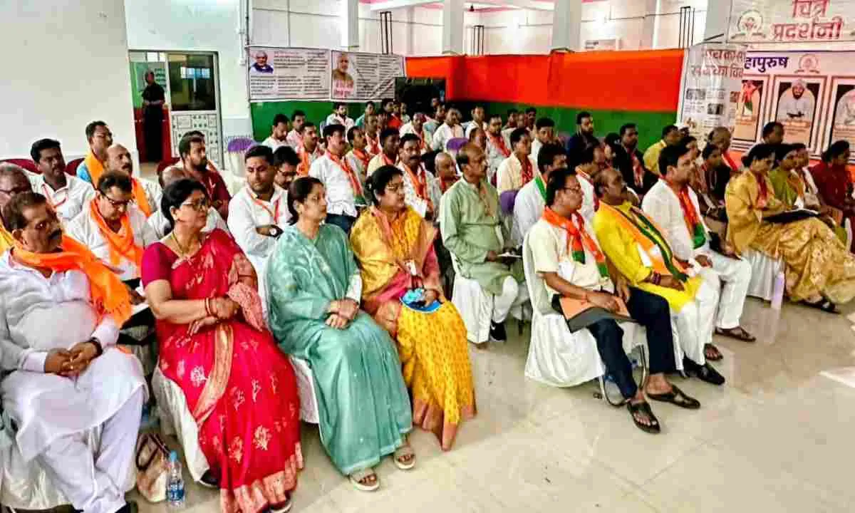 मधुबन में भाजपा का प्रशिक्षण शिविर: कोडरमा कार्यकर्ताओं को मिला राष्ट्रभावना का पाठ