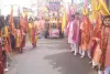 श्री श्याम मण्डल द्वारा निकली गयी शोभा यात्रा