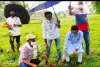 कांके में भाजपा ने वृक्षरोपण कार्यक्रम का किया आयोजन, 800 फलदार पौधे लगाए