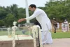 राहुल गांधी ने भारत जोड़ो यात्रा से पहले श्रीपेरंबदूर में पिता राजीव को दी श्रद्धांजलि