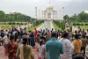 ताजमहल में VIP भीड़: ट्रंप जूनियर व 126 अंतरराष्ट्रीय अतिथि पहुंचे आगरा