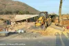 हाई कोर्ट के आदेश पर गावां में दो मकान ध्वस्त, विरोध के बाद प्रशासन ने की कार्रवाई