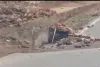 केंदुआ में फिर भू-धंसान, धनबाद–बोकारो मुख्य मार्ग बंद; लगातार बारिश से खतरा बढ़ा