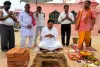 महेशमारा में बनेगा भव्य श्री राधा-कृष्ण मंदिर, डॉ. सुनील खवाड़े ने रखी आधारशिला