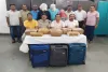 टाटानगर स्टेशन पर बड़ी कार्रवाई, 34.7 किलो गांजा के साथ तीन तस्कर गिरफ्तार