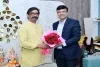 मुख्यमंत्री हेमन्त सोरेन से SAIL के सीएमडी डॉ. अशोक कुमार पांडा ने की शिष्टाचार मुलाकात