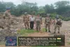 सीआईएसएफ, बीसीसीएल और पुलिस की संयुक्त कार्रवाई में कोयले के कई अवैध मुहाने बंद