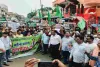 Giridih News: जंतर-मंतर पर छात्र-छात्राओं पर लाठीचार्ज के विरोध में झामुमो का पुतला दहन
