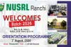 Ranchi News: एनयूएसआरएल रांची के ओरिएंटेशन कार्यक्रम में शामिल होंगे झारखंड हाईकोर्ट के मुख्य न्यायाधीश