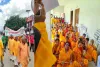 जमुआ में गायत्री परिवार ने निकाली जिला स्तरीय वृक्षारोपण संदेश रैली, पर्यावरण संरक्षण का दिया संदेश