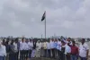 आजसू पार्टी के केंद्रीय कार्यालय हरमू में धूमधाम और राष्ट्रभक्ति के साथ मनाया गया स्वतंत्रता दिवस
