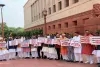 JPSC विवाद: झारखंड में छात्रों पर कार्रवाई के खिलाफ दिल्ली में भाजपा का प्रदर्शन, आदित्य साहू के नेतृत्व में सांसदों ने उठाई आवाज