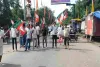 JPSC विवाद: भाजपा के झारखंड बंद का व्यापक असर, रांची में जगह-जगह प्रदर्शन, सड़क पर टायर-लकड़ी जलाकर नारेबाजी
