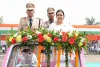 सिदो-कान्हू स्टेडियम में धूमधाम से मनाया गया 80वां स्वतंत्रता दिवस समारोह
