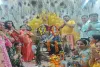 Ranchi News: यज्ञा बाबा आश्रम में श्रीकृष्ण छठी महोत्सव, वृंदावन धाम सा भक्तिमय हुआ मोराबादी