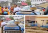 मिर्जाचौकी में बड़ा खतरा टला, ट्रैक्टर ने तोड़ा फाटक, कुछ ही देर में आने वाली थी ट्रेन
