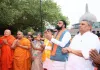 बुद्ध पूर्णिमा पर मुख्यमंत्री सम्राट चौधरी ने बुद्ध स्मृति पार्क में की पूजा-अर्चना, विश्व शांति की कामना