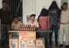 Hazaribagh News: अवैध शराब तस्करी पर पुलिस का कड़ा प्रहार, बिना नंबर की बोलेरो से भारी मात्रा में बीयर-शराब जब्त