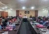 Dumka News: प्रखंड कार्यालय में जलसहियाओं की महा बैठक, बीडीओ कमलेंद्र सिन्हा ने बांटे जल गुणवत्ता जांच किट