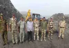 कोयला तस्करों पर सुरक्षा बलों का वज्रपात, बूटू बाबू बंगला इलाके में भारी मात्रा में अवैध कोयला नष्ट