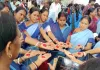 Pakur News: 'चुप्पी तोड़ो, स्वस्थ रहो' अभियान का शुभारंभ, बीडीओ ने निकाली जागरूकता रैली