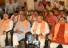भाजपा प्रदेश कार्यालय में नेताओं और कार्यकर्ताओं ने उत्साह से 'मन की बात' कार्यक्रम को सुना