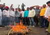 रागिनी सिंह के समर्थन में सड़कों पर उतरे समर्थक, श्रवण राय की प्रतीकात्मक शव यात्रा निकाल किया विरोध