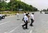 Hazaribagh News: उपायुक्त के निर्देश पर ब्लैक स्पॉट एवं दुर्घटना संभावित स्थलों का निरीक्षण