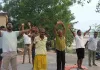 Koderma News: बाबा महेश्वर नाथ धाम की पावन भूमि पर मना अंतर्राष्ट्रीय योग दिवस