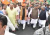 भाजपा ने झारखंड प्रदेश कांग्रेस कार्यालय का किया घेराव, JPSC और भर्ती परीक्षाओं पर मांगा जवाब