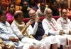राजग की 'मंगल मिलन' बैठक में संसदीय रणनीति पर मंथन, पीयूष गोयल और लल्लन सिंह ने दिया प्रेजेंटेशन